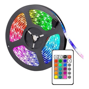 Tira de luces Led RGB con control remoto