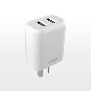 Cargador Viajero Dual 2.4A Micro USB